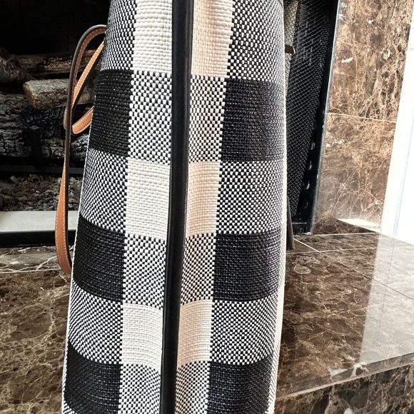 Tory Burch Gingham Tote - Picture 13 of 14